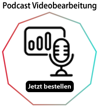 Podcast Videobearbeitung